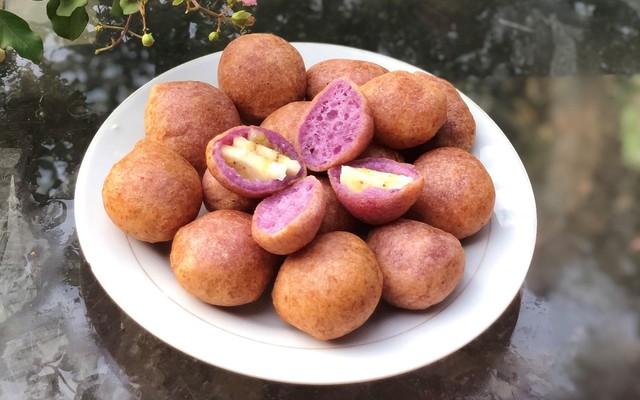 Cửa Hàng Bánh Ngon - Khoai Mỡ Chiên Nhân Chuối