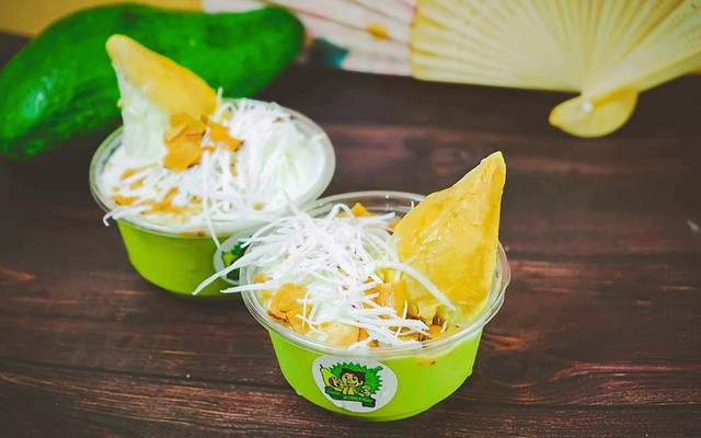 A Tốn Fruit - Kem Bơ Sầu Riêng Nguyên Múi - Giảng Võ