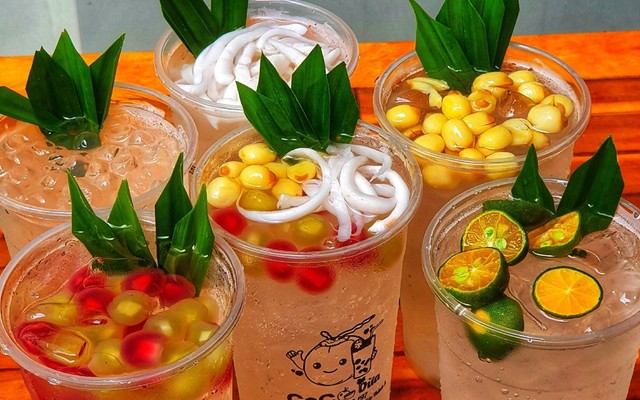 Coco Dừa Hiệp Thành - Dừa Mix & Rau Má Mix