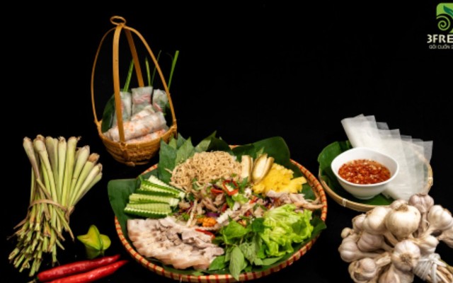 3Fresh Gỏi Cuốn Ba Miền - Gỏi Cuốn Sườn Cơm - Kim Mã