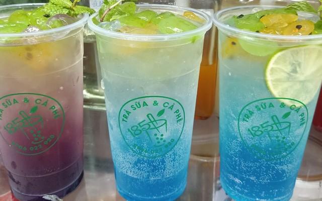 Trà Sữa & Cofee 185 - Sữa Chua Hạt Đác & Trà Đào Hạt Đác