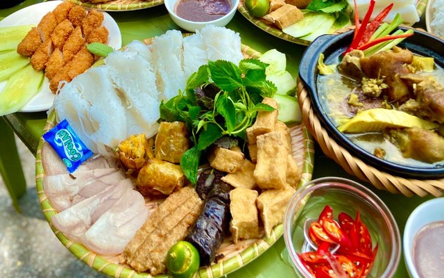 Bún Đậu Gánh, Giả Cầy Niêu - Bún Đậu & Giả Cầy - Âu Cơ