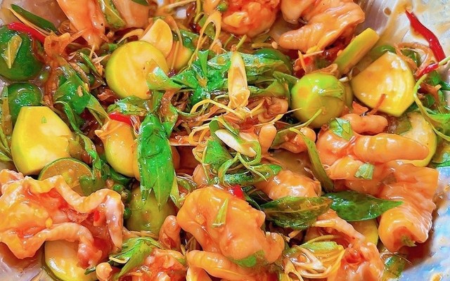 Bếp Nhà Gấu - Chân Gà Sốt Thái, Tré Trộn & Bánh Tráng