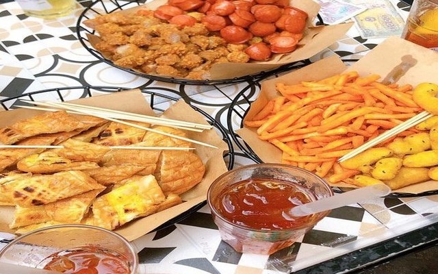 Grass Tea Sinh Tố - Đồ Ăn Vặt & Bún Đậu - Hoàng Công Chất