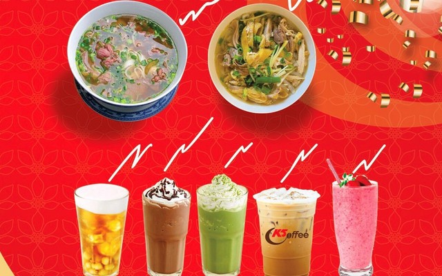 K5 Coffee & Phở Sâm Ngọc Linh - Xô Viết Nghệ Tĩnh