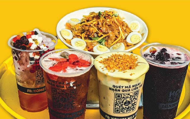 Homies Food - Trà Dâu Tươi & Trà Sữa - Hồ Bá Phấn