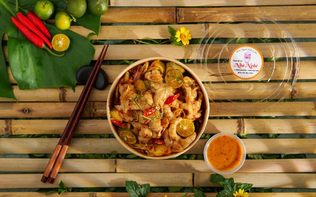 Ăn Vặt Nhà Nghé - Chân Gà Sốt Thái & Sả Tắc - Võ Văn Mén