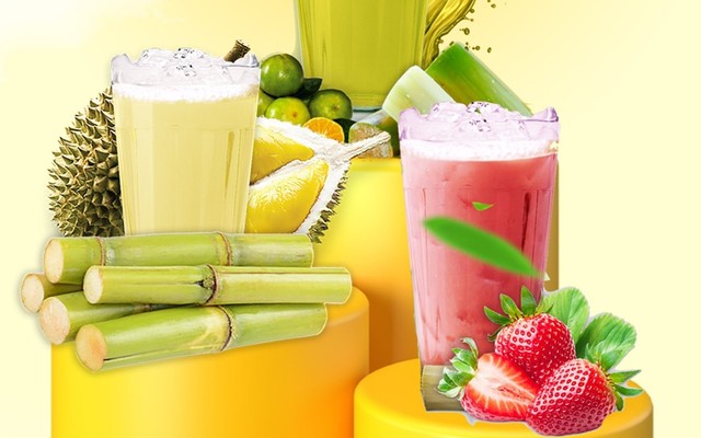 Nước Mía Mix Trái Cây Sài Gòn