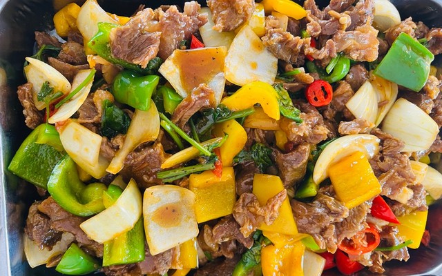 Cơm Trưa Tèo - Cơm Bình Dân 12 Món - Trường THCS Tân Hoà