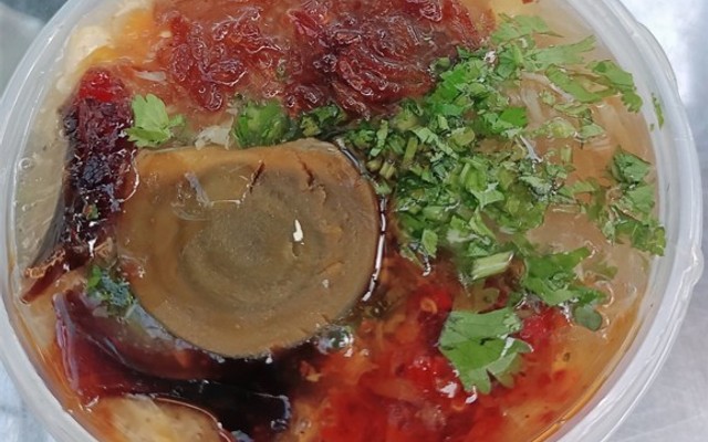 Súp Cua Thanh An - Mì Trộn Lòng Gà Trứng Non