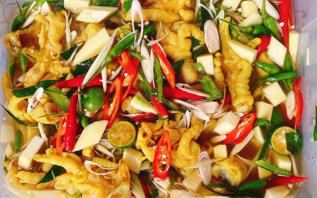 Tré Trộn & Chân Gà Sốt Tiêu Xanh - Nhi Mập