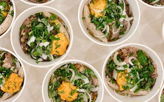 Bún Bò Cô Khánh - Bún Bò Tái Nạm - Vườn Lài