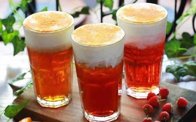 Cộng Trà Chanh - Hồng Trà Kem Cheese & Trà Đào Chanh Leo