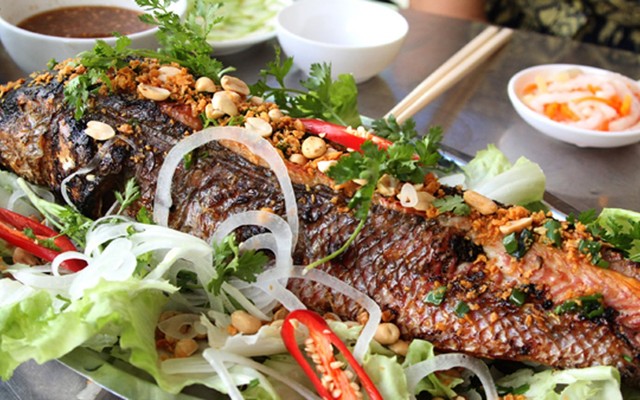 Cá Lóc Nướng Tiêu Xanh - Đường Số 15