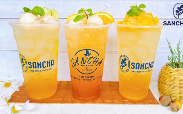SANCHA - Trà Sữa Nguyên Lá & Trà Trái Cây - Đường Số 13