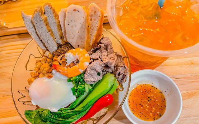 Mì Trộn Siêu Ngon - Mì Trộn Tóp Mỡ Lòng Đào - Bình Chiểu