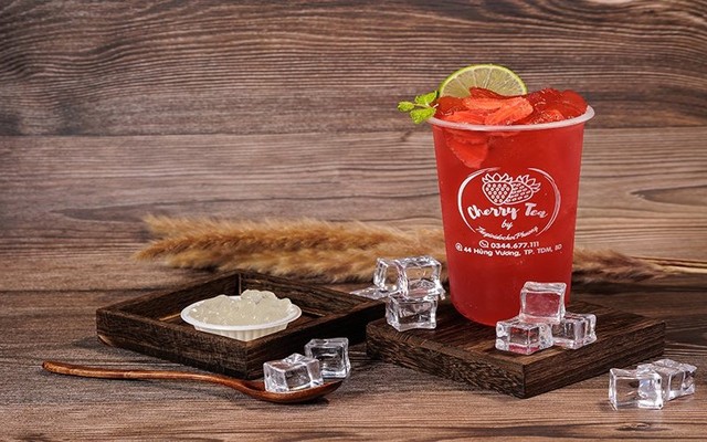 Cherry Tea - Trà Dâu & Trà Sữa - Văn Công Khai
