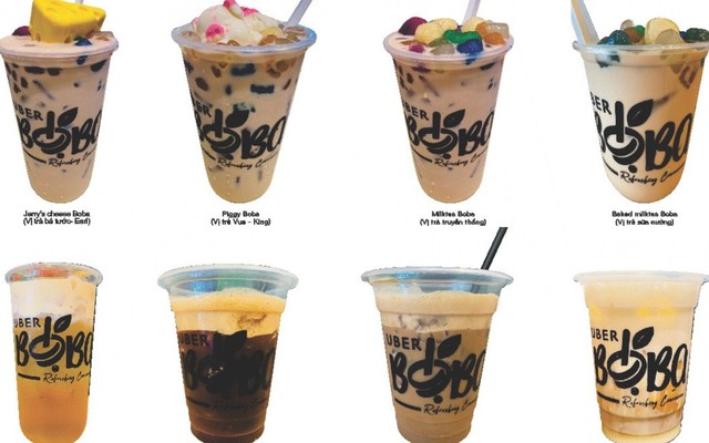 Uberboba Trà Sữa - Trà Trái Cây & Nước Ép Mix Vị - Vũ Tùng