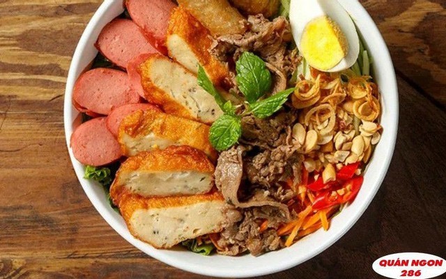 Quán Ngon 286 - Bún Trộn Nam Bộ - Thanh Nhàn