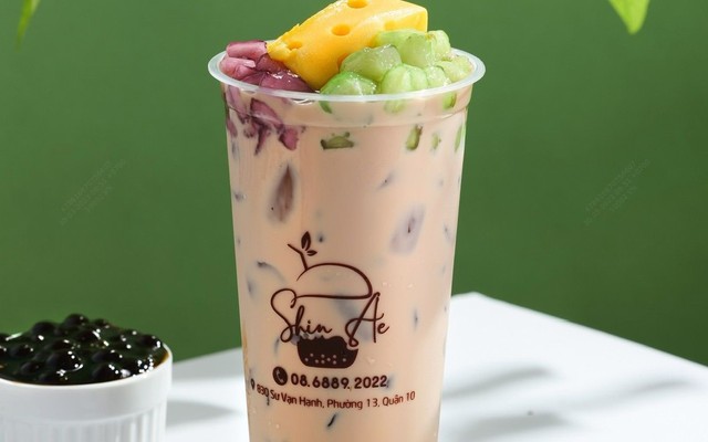 Trà Sữa Shin Ae - Sữa Tươi Thốt Nốt Đường Đen - Sư Vạn Hạnh
