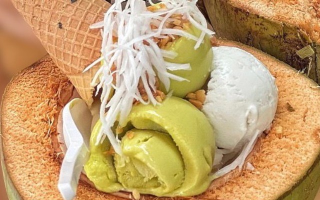 Avo's Gelato - Kem Trái Dừa, Trà Ổi Dâu Đà Lạt & Trà Sữa Dừa Nướng - Lê Bình
