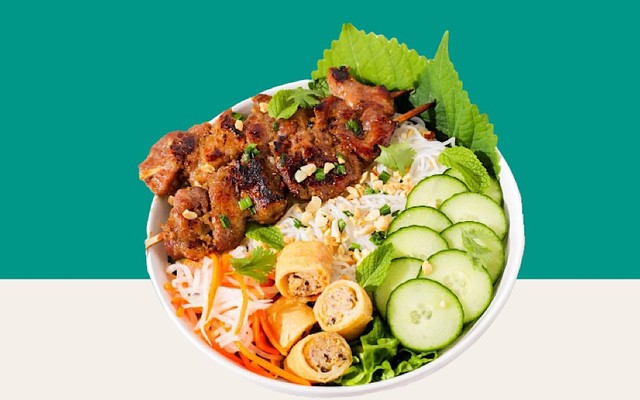 Bún Thịt Nướng Tiểu Bảo - Bàn Cờ