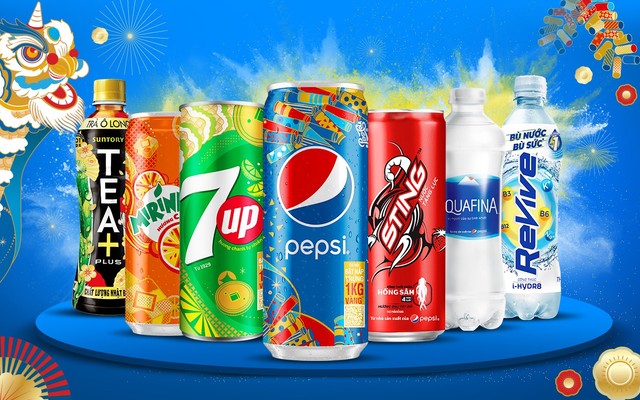 Suntory Pepsi Gian Hàng Chính Hãng - 7-Eleven - Nguyễn Du