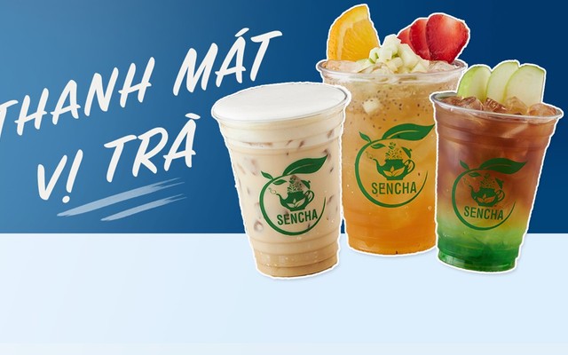 Sencha Tea - Trà Sữa Nhật - 3 Tháng 2