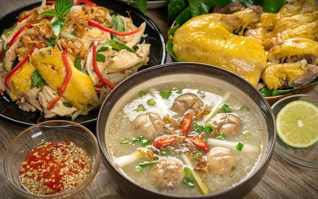 Bún Miến Cháo Gỏi Vịt Gà - Hoài Râu Quán - NTT