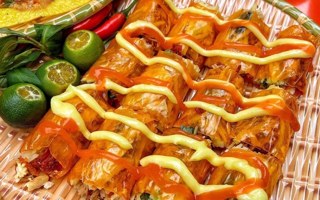 Bánh Tráng Trộn Cuốn Chấm Tiểu Bông - Đường 45