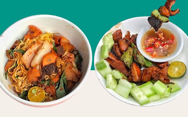 Phá Lấu 55 - Phá Lấu , Há Cảo Chiên & Cút Lộn Xào Me - Vạn Kiếp