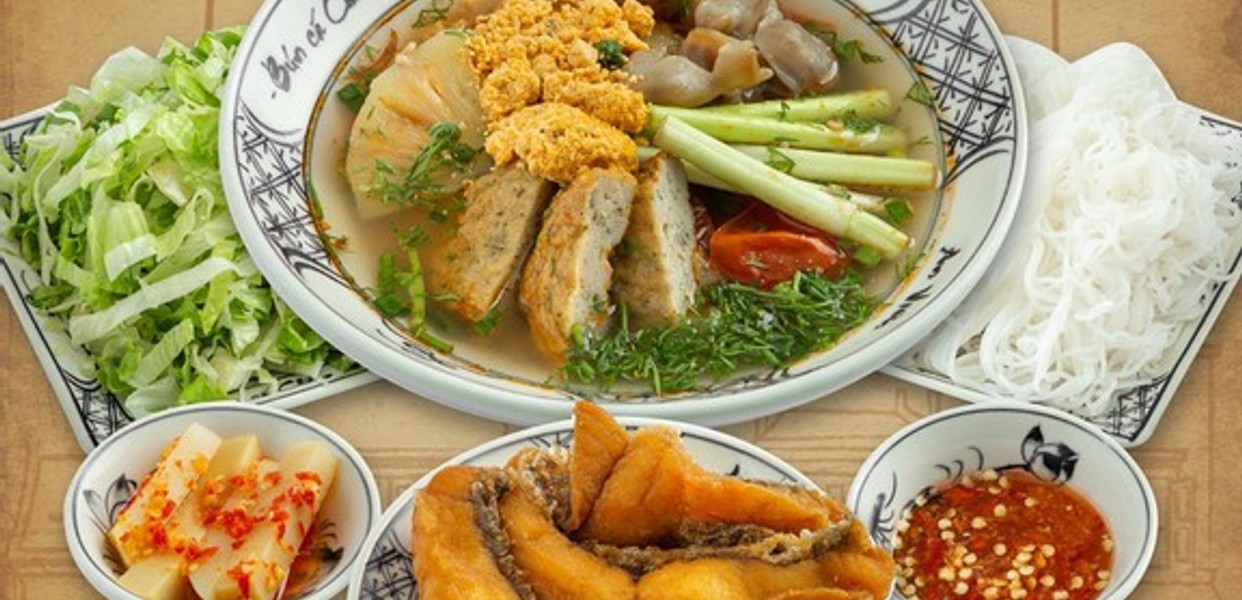BÚN CÁ CHẤM THƠM NGON ĐẬM VỊ PHỐ CỔ HÀ NỘI TẠI VIỆT TRÌ