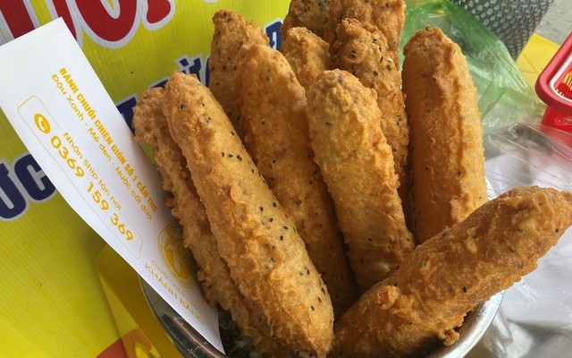Chuối Chiên Chờ - Bánh Chuối Chiên Giòn - Làng Đại Học QG