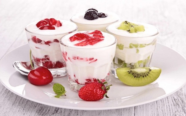 Kem Sữa Chua - Ăn Vặt KEN M.O.B