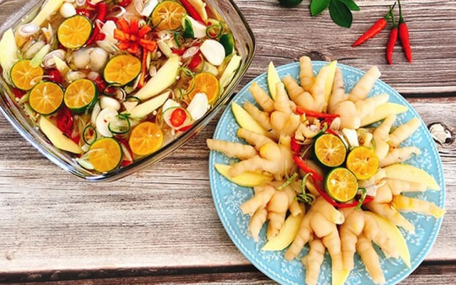 Chân Gà Sả Tắc Cô Nhung - Hồng Hà
