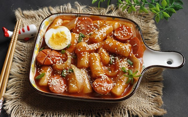 Cửu Khúc Kỳ Hồng - Trà Sữa & Bánh Gạo Cay Hàn Quốc - Xô Viết Nghệ Tĩnh