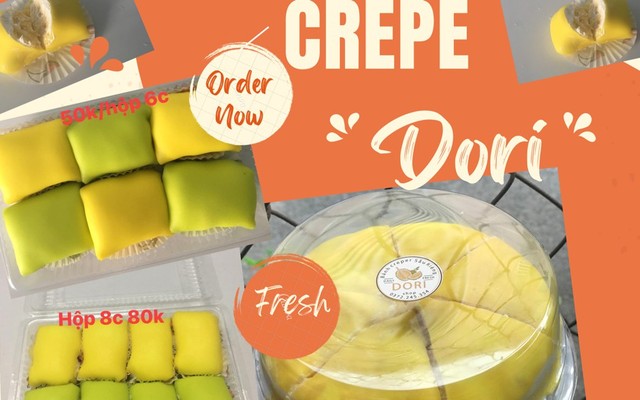 Bánh Crepe Sầu Riêng Dori - Lê Đại Hành