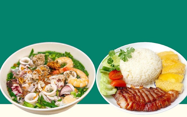 Hủ Tíu Mực & Cơm Xá Xíu Bố Già - Nguyễn Văn Trỗi