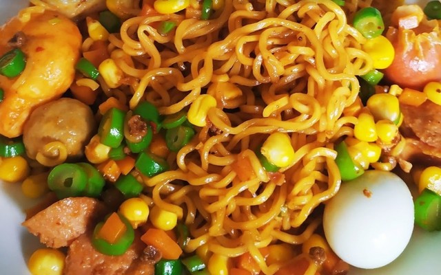 Bếp Cô Nhon - Mỳ Trộn Indomie - Hòe Thị