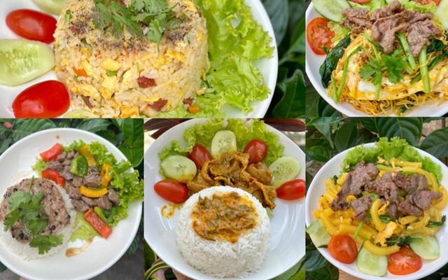 Bếp Nhà Lin - Cơm Xào Bò & Nui Xào