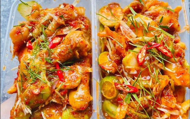 Bếp Linh Rin - Chân Gà Sốt Thái