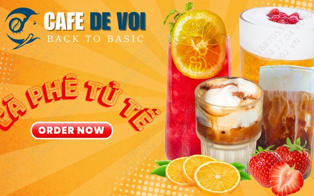 Cafe De Voi - Cà Phê Muối & Trà Sữa Olong Trứng Nướng - Số 3 Hoàng Sa