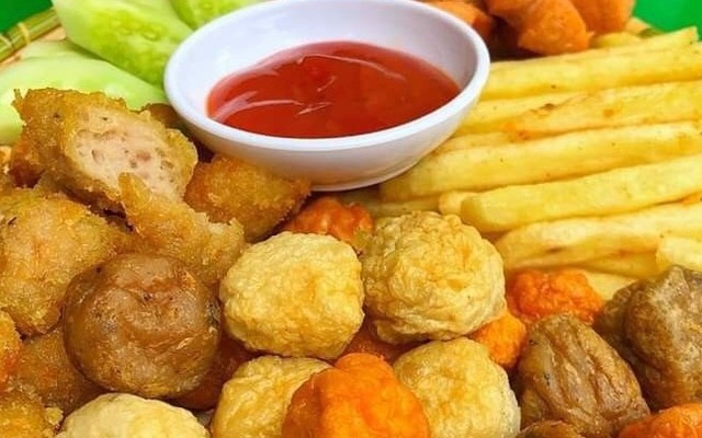 Ăn Vặt Lon Lon - Cá Viên Chiên