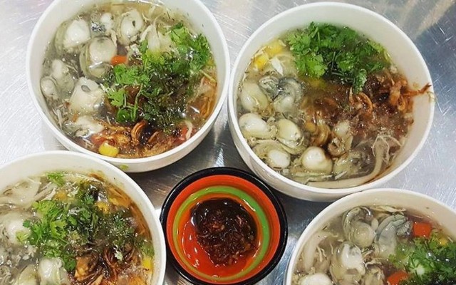 Súp Cua & Bò Bía, Cá Viên Sốt Mắm Tỏi - Hương Lê