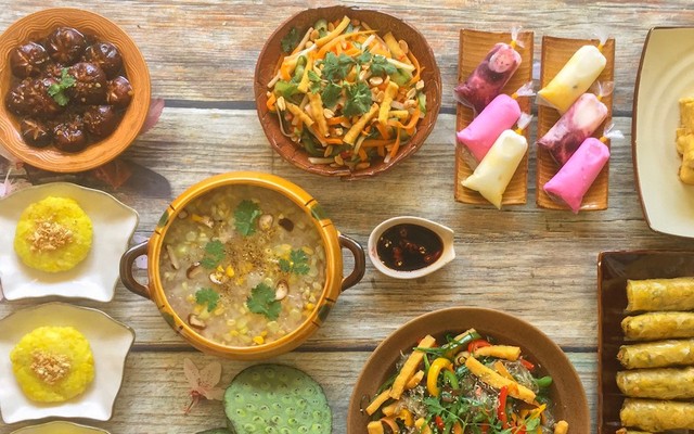 Cơm Chay Tâm Thái - Lẩu An Vui 69k, Gỏi Cuốn 19k
