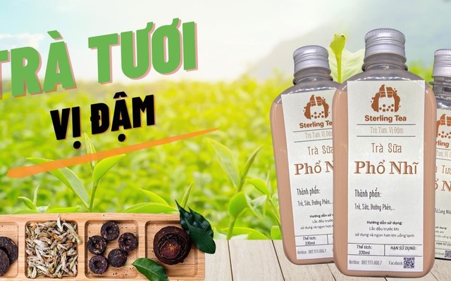 Sterling Tea - Trà Sữa Phổ Nhĩ - Shop Online