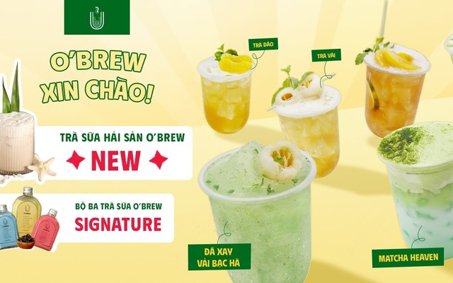 O Brew Milk Tea & Food - Tám Danh