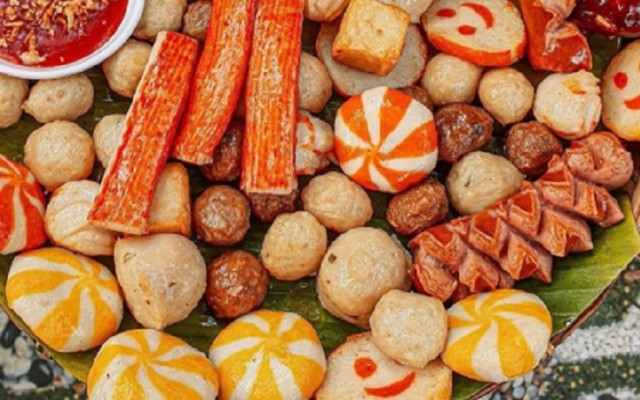 Ăn Vặt TRAKI - Cá Viên Chiên & Trà Đào
