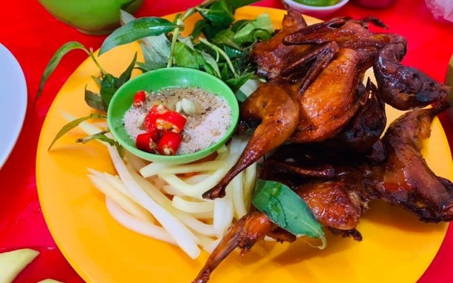 Cút Chiên Bơ, Hột Vịt Lộn Nướng - Gà Chiên Bơ Bé My