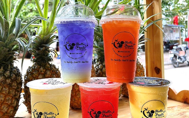 Trà Trái Cây, Nước Ép & Sinh Tố - Hello Fruits